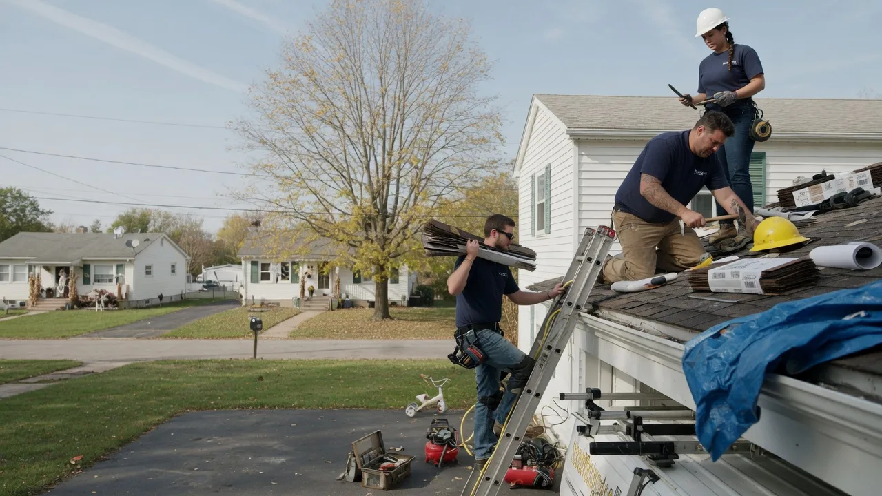 Local Roofing Contractors in Caledonia, IL near me